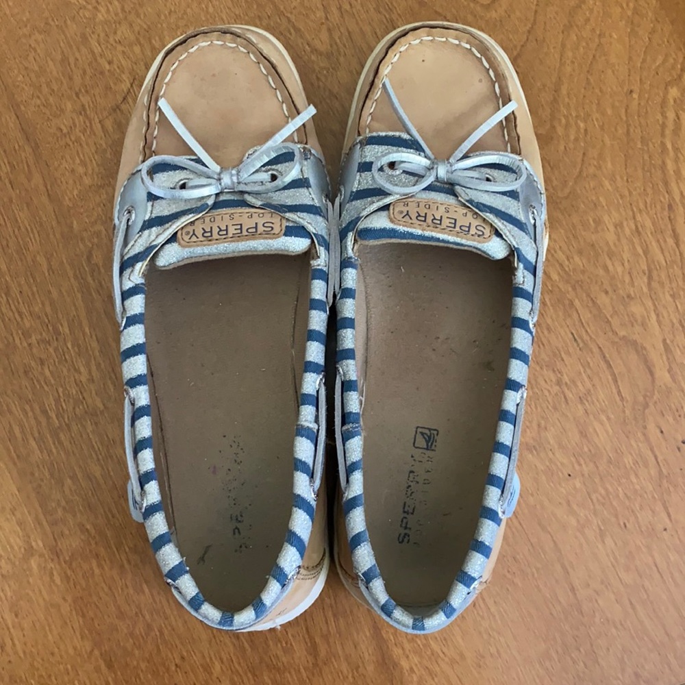 Nautical Sperry slip ons